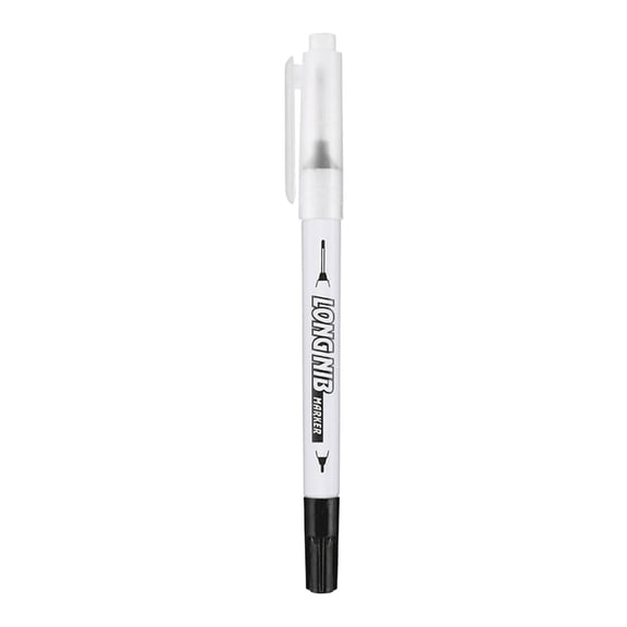 WUYVCG Back to Schòòl Under $5 Deep Hole Marker Pens Ink Deep Reach Markers 20mm/0.79 Inch Double Headed Long Nose Marker Scriber Pen for Woodworking 10ml