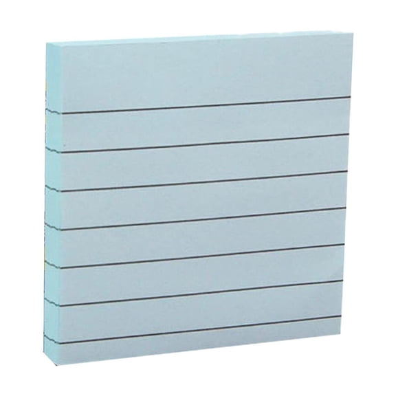 WUYVCG Back to Schòòl Under $5 Lined Sticky Notes 6 Pads 3x3 Inches Aesthetic Pads with Lines Neutral Boho Stick Note Pads Perfect for Home Schòòl Desk Accessories 1 Sheets/pad 6