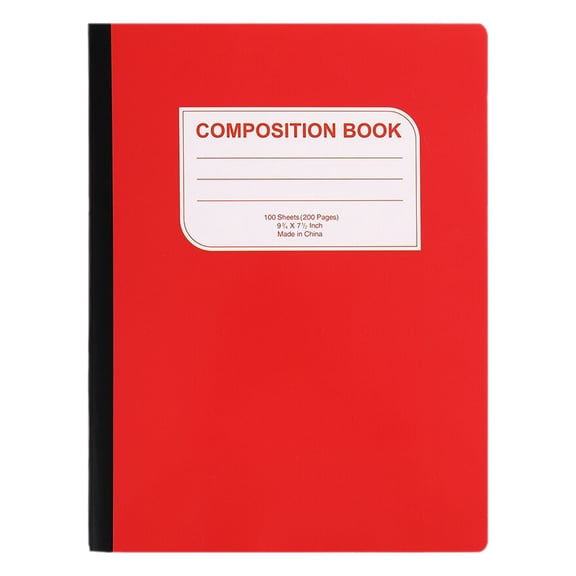 WUYVCG Back to Schòòl Under $5 American Style Column Notebook with Thickened Soft Copy 100sheets 200pages