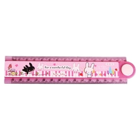 WUYVCG Back to Schòòl Under $5 Cute Piano & Folding Ruler Foldable Straight Ruler with Edge Double Sided Scale Ruler for Students Schòòl