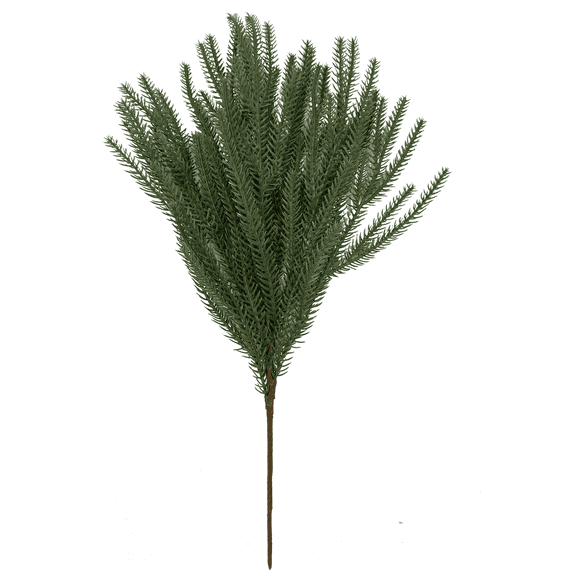 WUYVCG Real Branch 18" Artificial Christmas Green Plants Branches Greenery Stem Cedar Picks for Vase DIY Crafts Garland Wreath Xmas Indoor Outdoor Home Decor, on Clearance