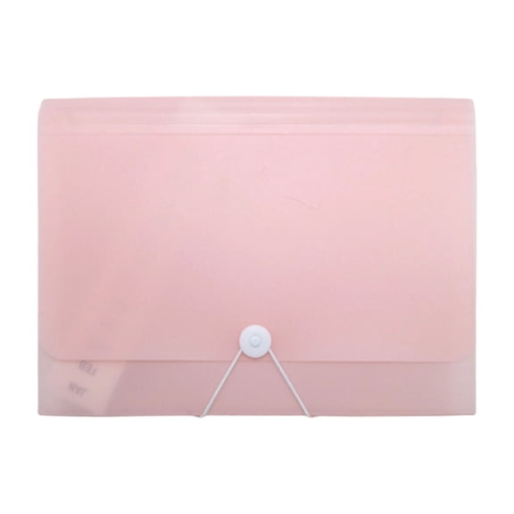 WUYVCG Under $5 13 Pockets Expanding File Folder,Desktop Accordion Folders Document Storage Organizer with Expandable Cover