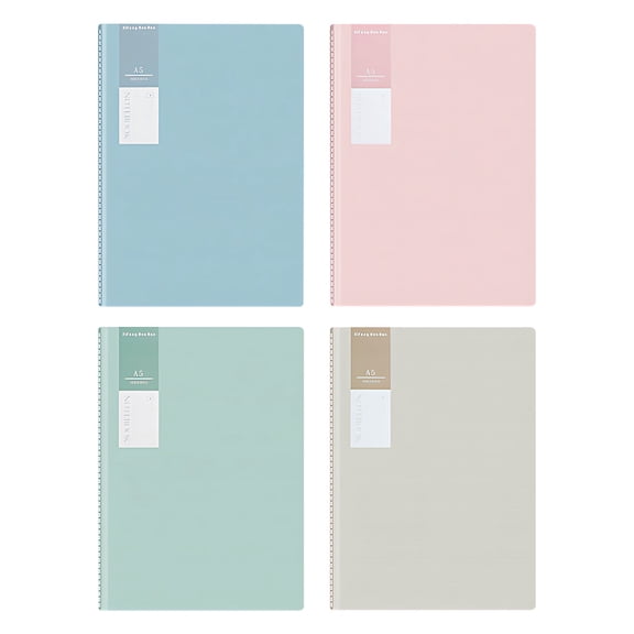 WUYVCG Under $5 4Pcs A5 Lined Notebook,Ruled Page Memo Journal,for Office Note Taking,Casual Recordingand Idea Jotting