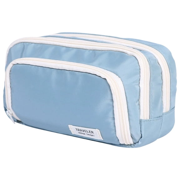 WUYVCG Under $5 Big Capacity Pencil Case,Simple Storage Aesthetic Pencil Case,Large Capacity Pencil Pouch Handheld Pen Bag Cosmetic Portable Gift