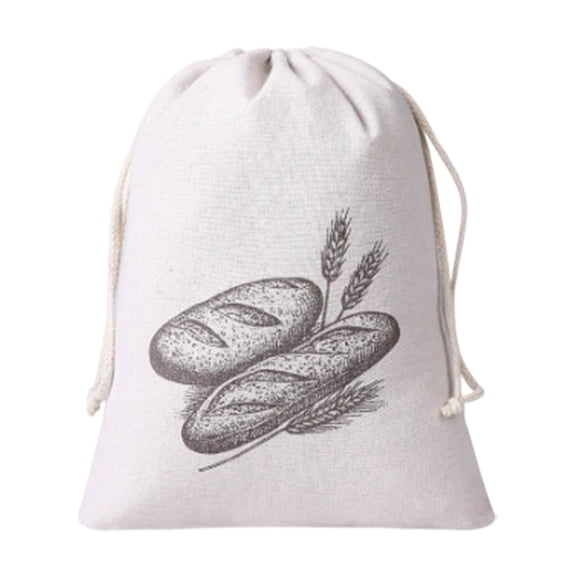 WUYVCG Under $5 Bread Bag Used for Homemade Bread Reusable Bread Bag Cotton Proof Bag with Storage Bag That Can Extend The Freshness