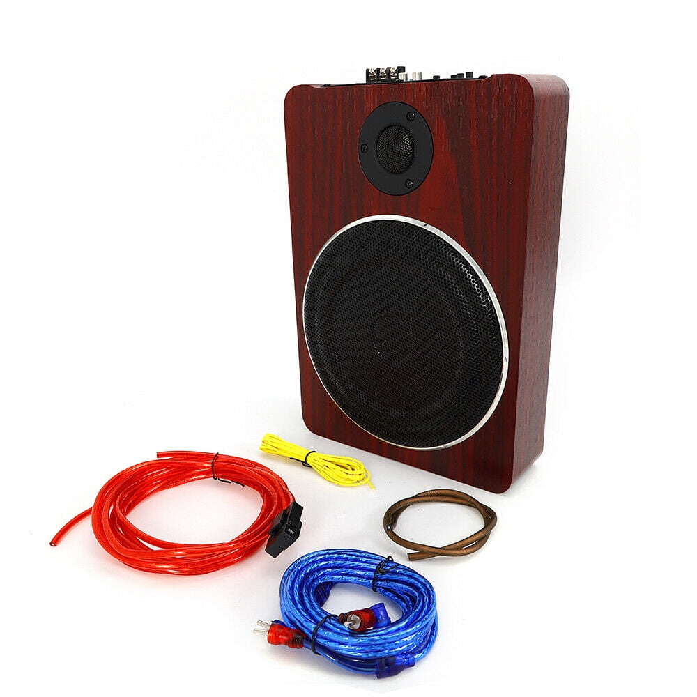 WUZSTAR Car Under-Seat Active Subwoofer Powered Stereo Bass Amplifier 12V 600W