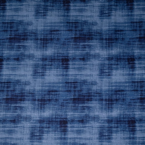 Waverly Inspirations 2 Yard Precut 100% Cotton Duck Fabric, Plaid Water Color Blue, 45" Wide for Quilting & Sewing