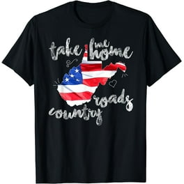 Wv Country Roads Enlarged Version West Virginia T-Shirt