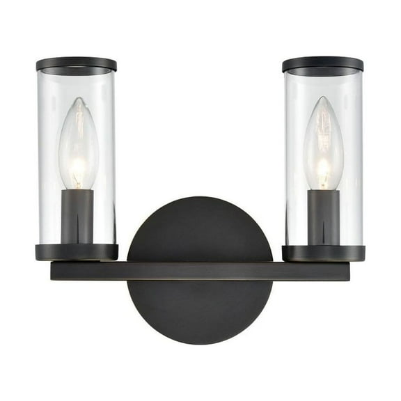 WV309022UBCG-Kuzco Lighting-Revolve - 2 Light Bath Vanity-Urban Bronze Finish