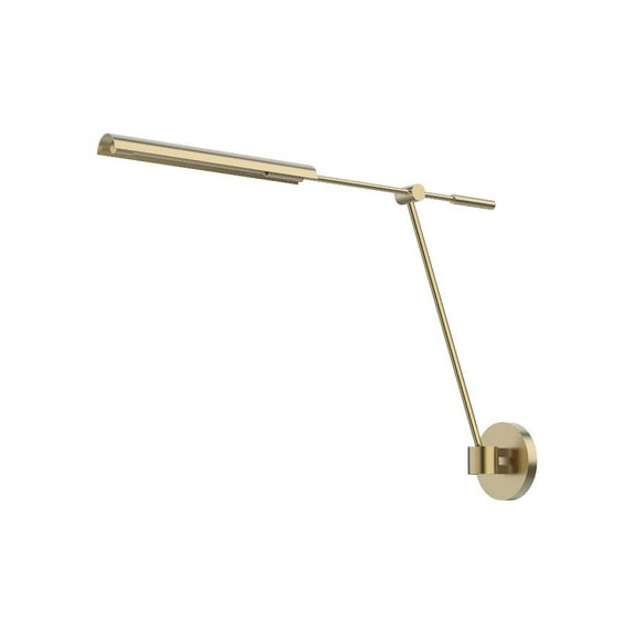 WV316601VBMS-Kuzco Lighting-Astrid - 20.25 Inch 7W 1 LED Bath Vanity-Vintage Brass Finish