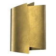 thumbnail image 1 of WV319202VB-Kuzco Lighting-Parducci - 2 Light Bath Vanity-Vintage Brass Finish, 1 of 4
