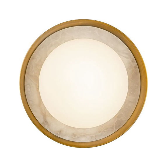 WV320108VB-Alora Lighting-Alonso - 6W LED Bath Vanity-3.38 Inches Tall and 8.5 Inches Wide-Vintage Brass Finish
