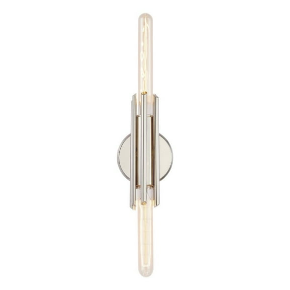 WV335811PN-Alora Lighting-Torres - 2 Light Bath Vanity-10.38 Inches Tall and 2.25 Inches Wide-Polished Nickel Finish