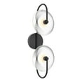 thumbnail image 1 of WV417802MBCR-Alora Lighting-Hera - 12W 2 LED Bath Vanity-25.63 Inches Tall and 9 Inches Wide-Matte Black Finish, 1 of 1