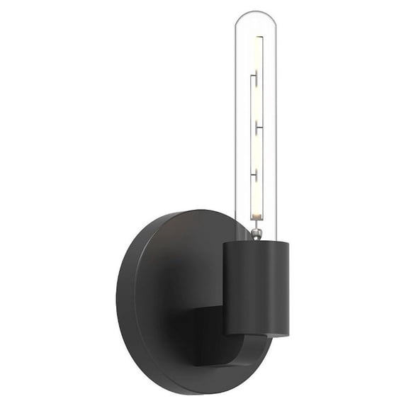 WV607201MB-Alora Lighting-Claire - 1 Light Bath Vanity-5 Inches Tall and 5 Inches Wide-Matte Black Finish