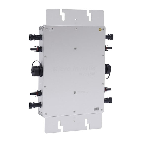 WVC-1200W MPPT Solar Micro Inverter Grid Tie Grid Pure Sine Wave Inverter DC-AC