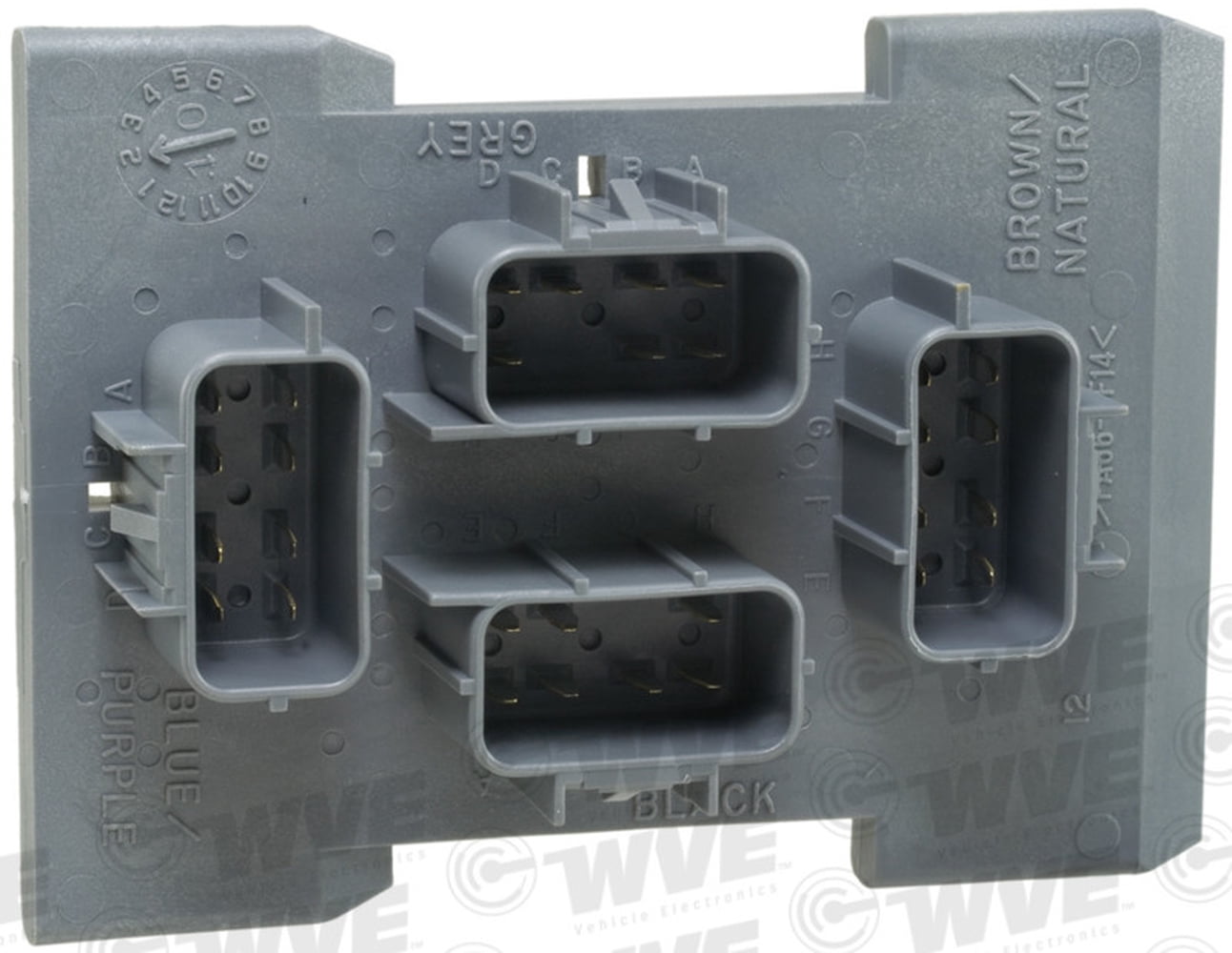 WVE 1P1730 Tail Light Connector Plate