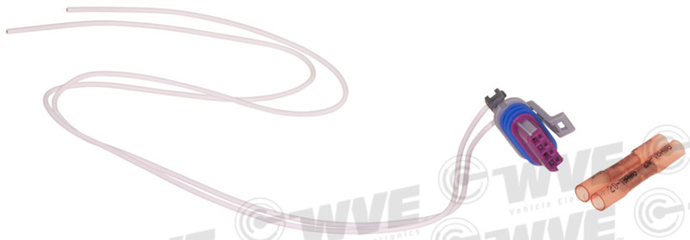 WVE 1P1875 Door Lock Actuator Connector