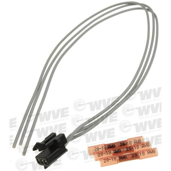 WVE 1P2027 HVAC Evaporator / Heater and Blower Module Connector