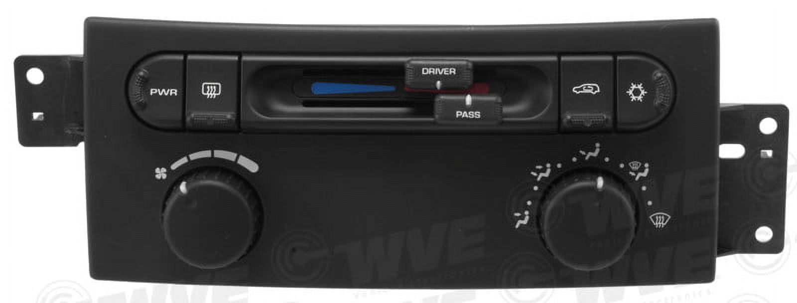 WVE 1S7814 HVAC Control Switch