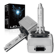 WVKVII D1S Xenon HID Headlight Bulbs for Cadillac Escalade 2007-2014 LED High and Low Beam 35W 6000K