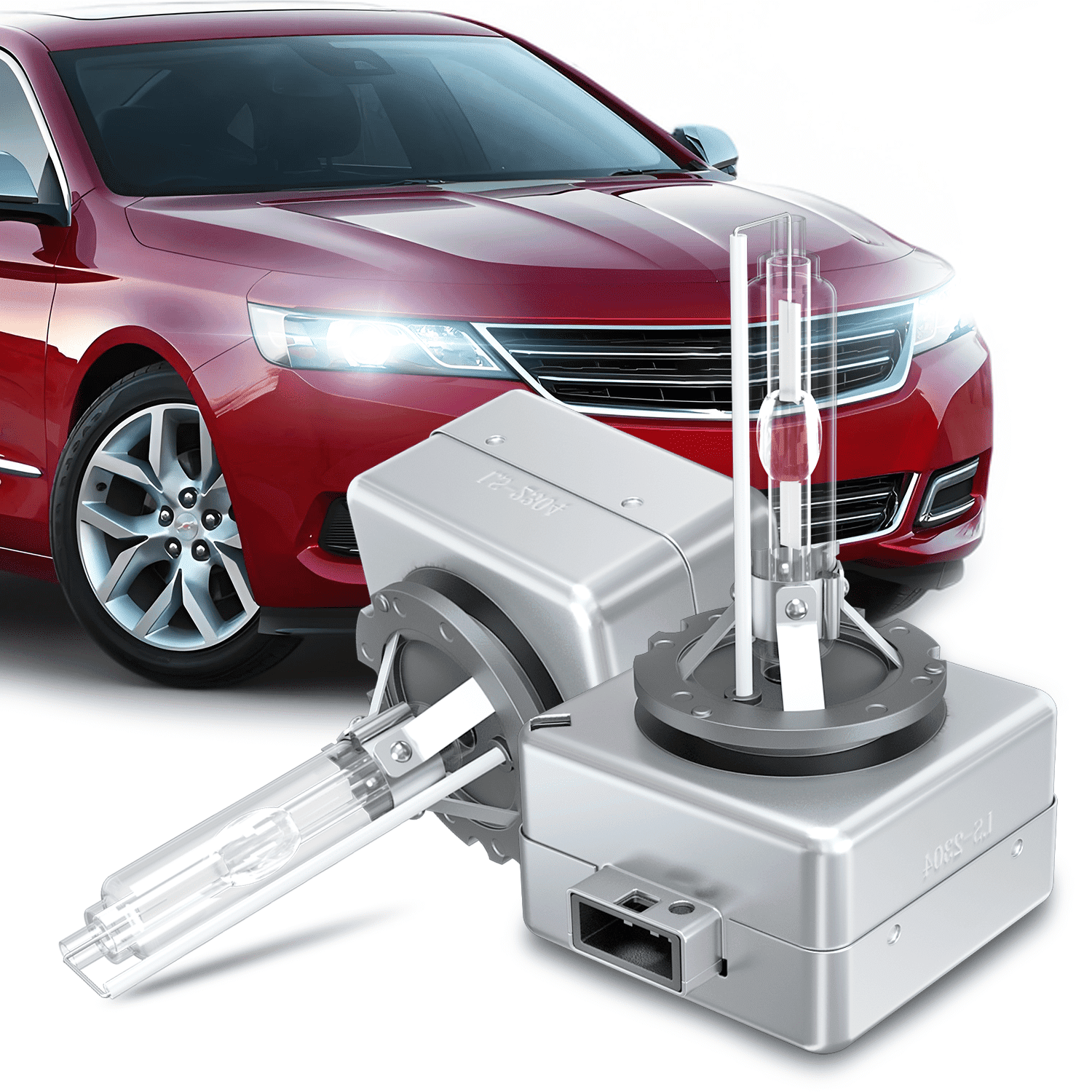 WVKVII For Chevrolet Impala 2014-2020 HID D3S Headlight Bulbs High&Low Beam 35W 8400LM 6000K 2pcs
