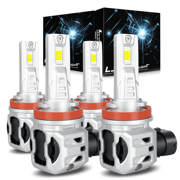 WVKVII For Chevy Captiva 2012-2015 Headlight Bulbs High Low Beam Bright LED Lamp 4 Pack
