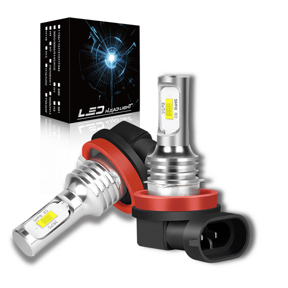 WVKVII H11 LED Headlight Bulbs Low Beam for Toyota Camry 2007-2012 2013 2014 2015 2016 2017 2pcs