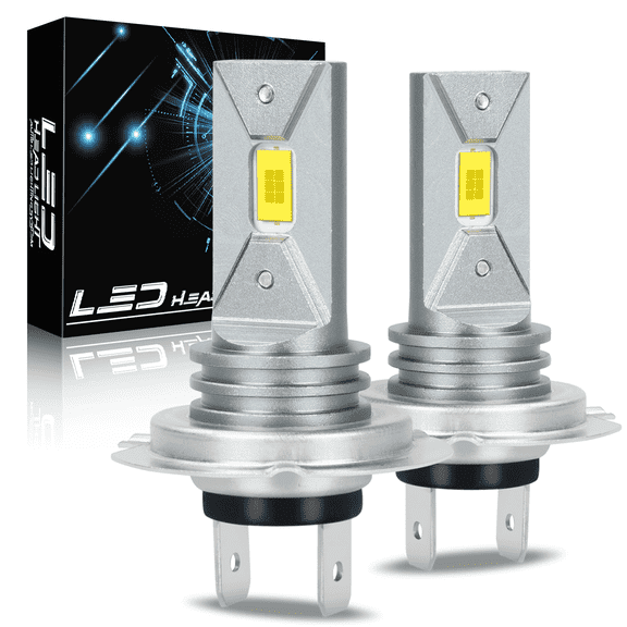 WVKVII H7 LED Headlight Bulbs for Hyundai Genesis 2009-2014 High Beam Replacement Kit 2 Pack