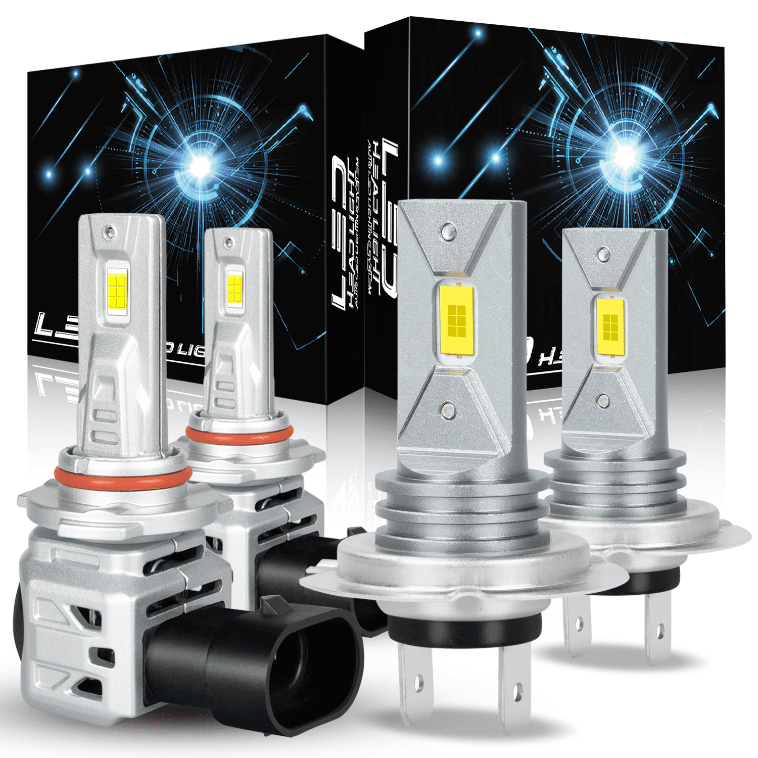 WVKVII LED Headlight Bulbs for Hyundai Venue 2021-2022 High Low Beam 4 ...
