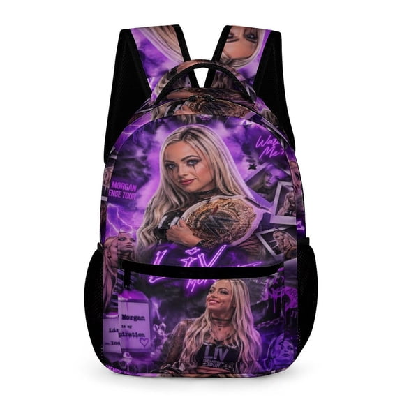 WW-E Theme Backpack lightweight and durable laptop bag stylish 3D-print backpack