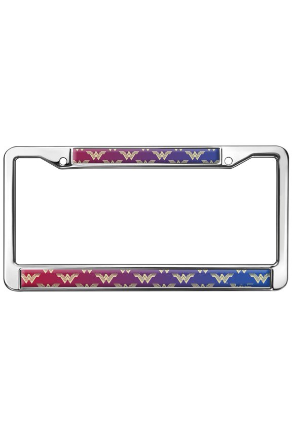 WW Gradient Logos Full Size Standard License Plate Metal Frame