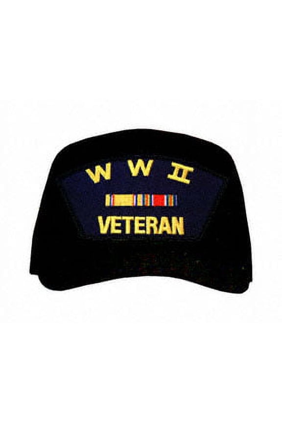 WW-II Veteran with Ribbons Ball Cap