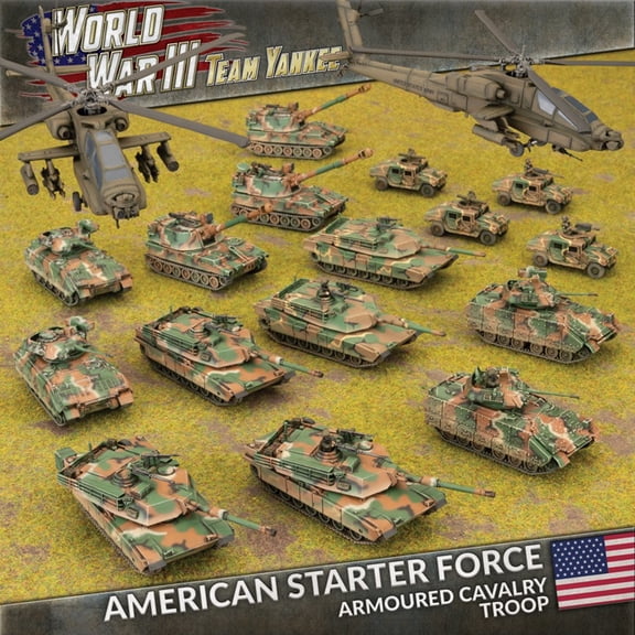 Battlefront Miniatures American Starter Force - Armoured Cavalry Troop New