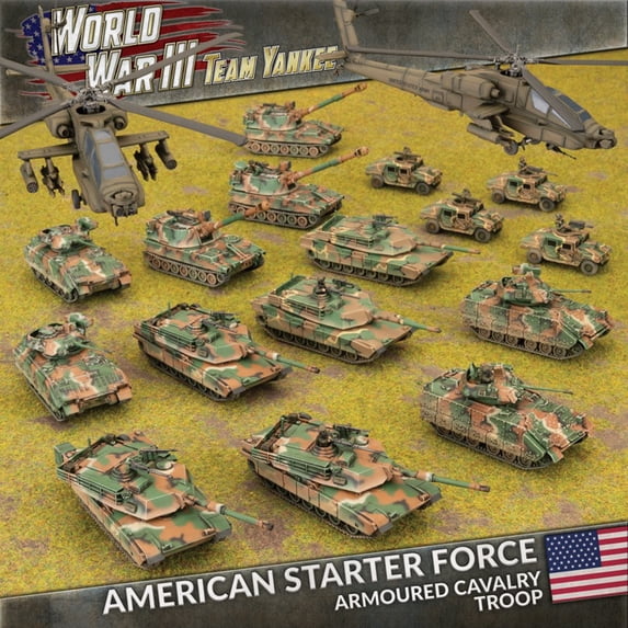 Battlefront Miniatures American Starter Force - Armoured Cavalry Troop New