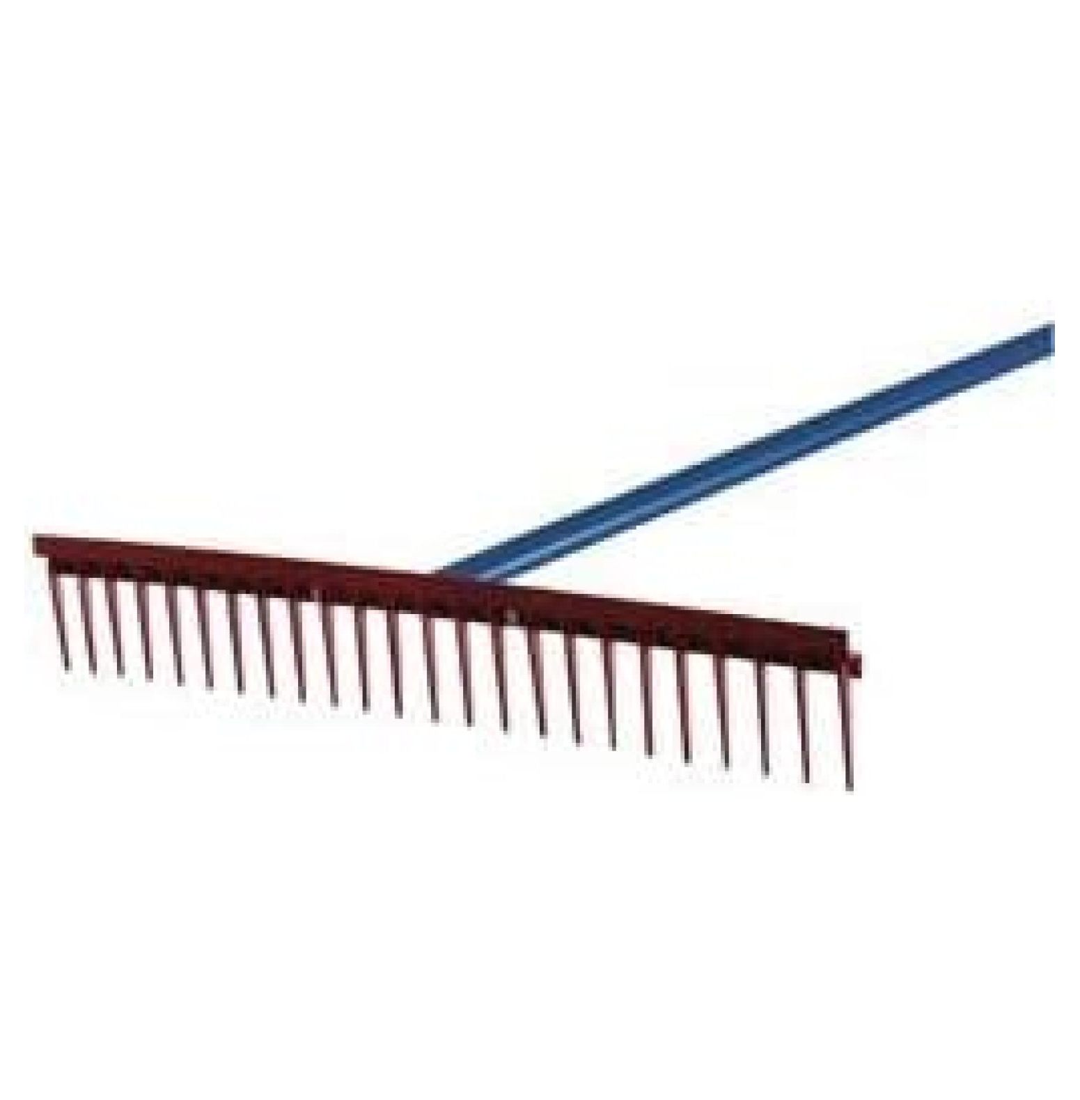 Wide Metal Rakes WW Mfg Dura Rake - 18 Inch Wide Steel Garden Rake - 63 Inch Handle with ...