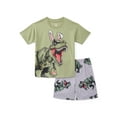thumbnail image 1 of Wonder Nation Boys Tee and Shorts Pajama Set, 2-Piece, Sizes 4-18, 1 of 3