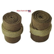 WW1 US Army Putties / M1910 Leggings Wraps - Reproduction British WW1 Long Puttees | ww1 British Gear | WWI puttees Khaki
