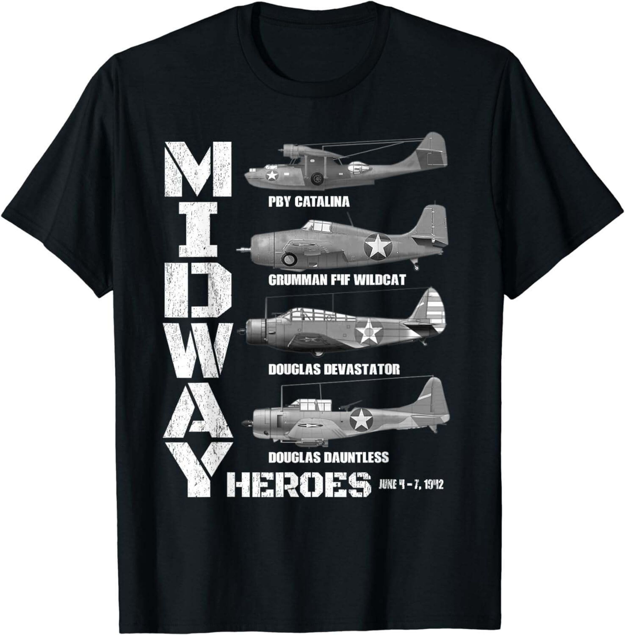 WW2 Aircraft Spotting at the Battle of Midway Tee