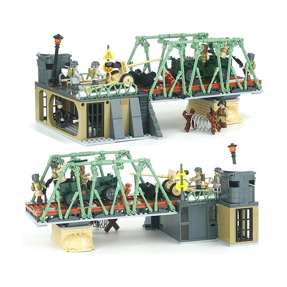WWII Battle of Budapest Military Building Blocks Bricks Set | General Jim's Toys & Bricks | GJ-BHBS