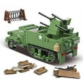 thumbnail image 1 of WW2 M16 MGMC Half Track Anti-Aircraft Building Blocks Toy Set, 1 of 7