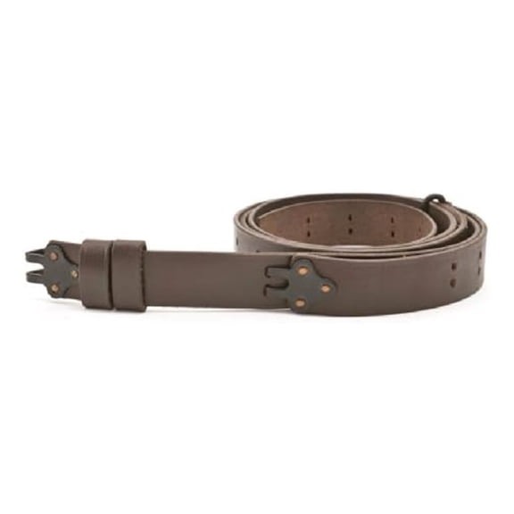 WW2 M1907 Military Style Sling Dated 1942 Dark Leather