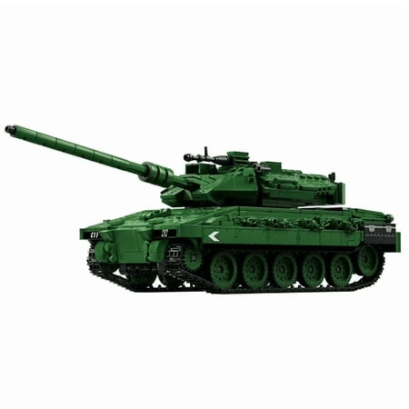 WW2 Merkava Main Battle Tank Building Model Set, Military Vehicle Collectible Kit for Boys & Adults 14+, 1023 PCS
