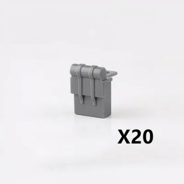 WW2 Military Building Blocks Mini Bricks Backpack Back Frame Solider Figures Accessories Weapons Guns MOC Brain-training Gifts