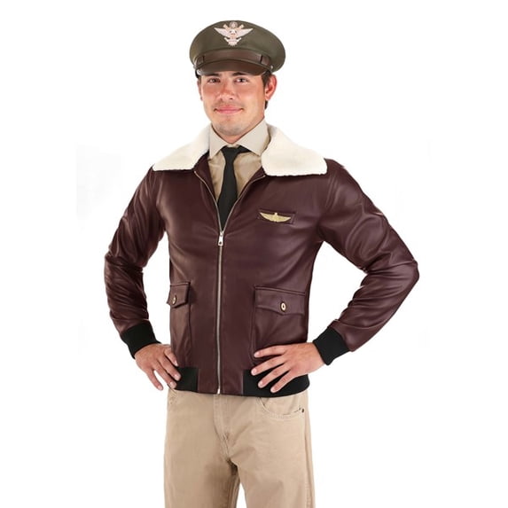 Ww2 Navy Rates WW2 Pilot Adult Costume Jacket | Military Costumes - Walmart.com