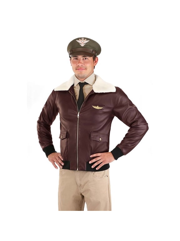WW2 Pilot Adult Costume Jacket | Military Costumes