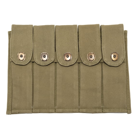 WW2 Rigger Made M1 Carbine 5 Cell Magazine Pouch Marked JT&L 1944 ...
