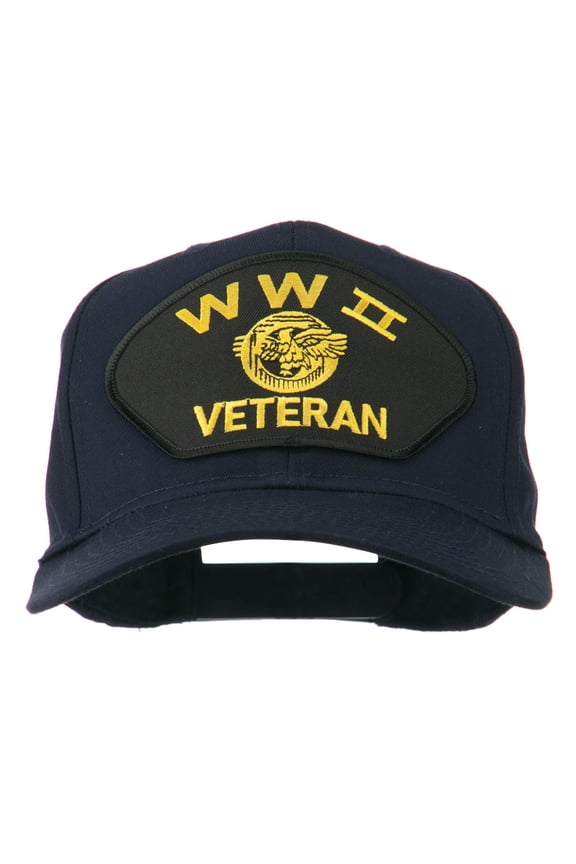 WW2 Veteran Military Patch Cap - Navy OSFM