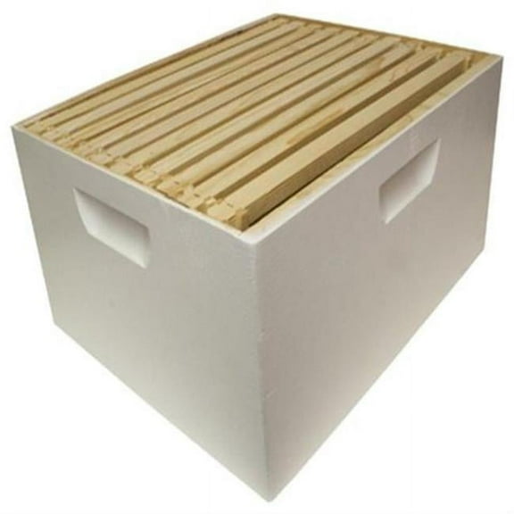 WWBCD-101 16.5 x 19.75 x 9.75 in. Deep Brood Box - White