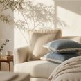 thumbnail image 1 of WWC Throw Pillow with Tassels, 18x18 inch Soft Chenille Velvet Cushion with Insert, Washable Couch Pillows for Outdoor Indoor Patio Couch and Bedroom, 1 of 8